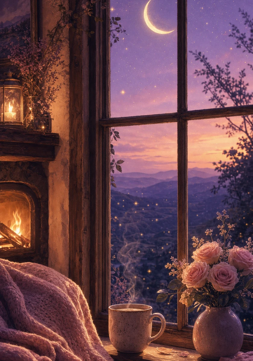 The Home Sign Keeper archetype portrait — a soft figure in a warm, welcoming home space