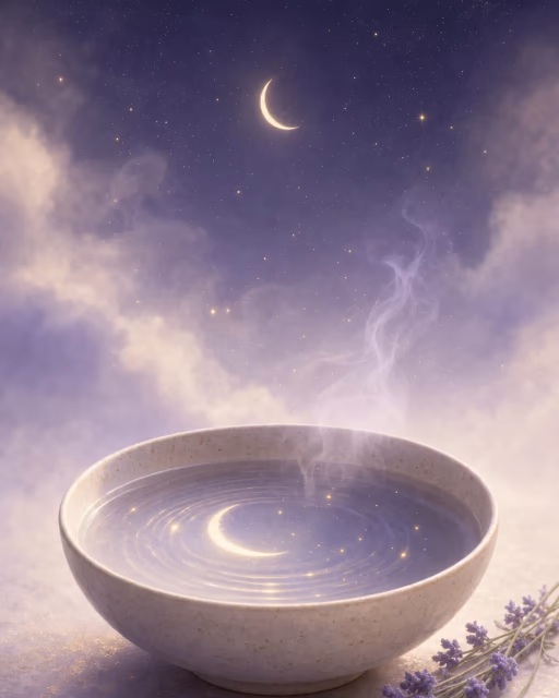 The Gentle Intuitive archetype portrait — a serene figure bathed in soft, knowing light